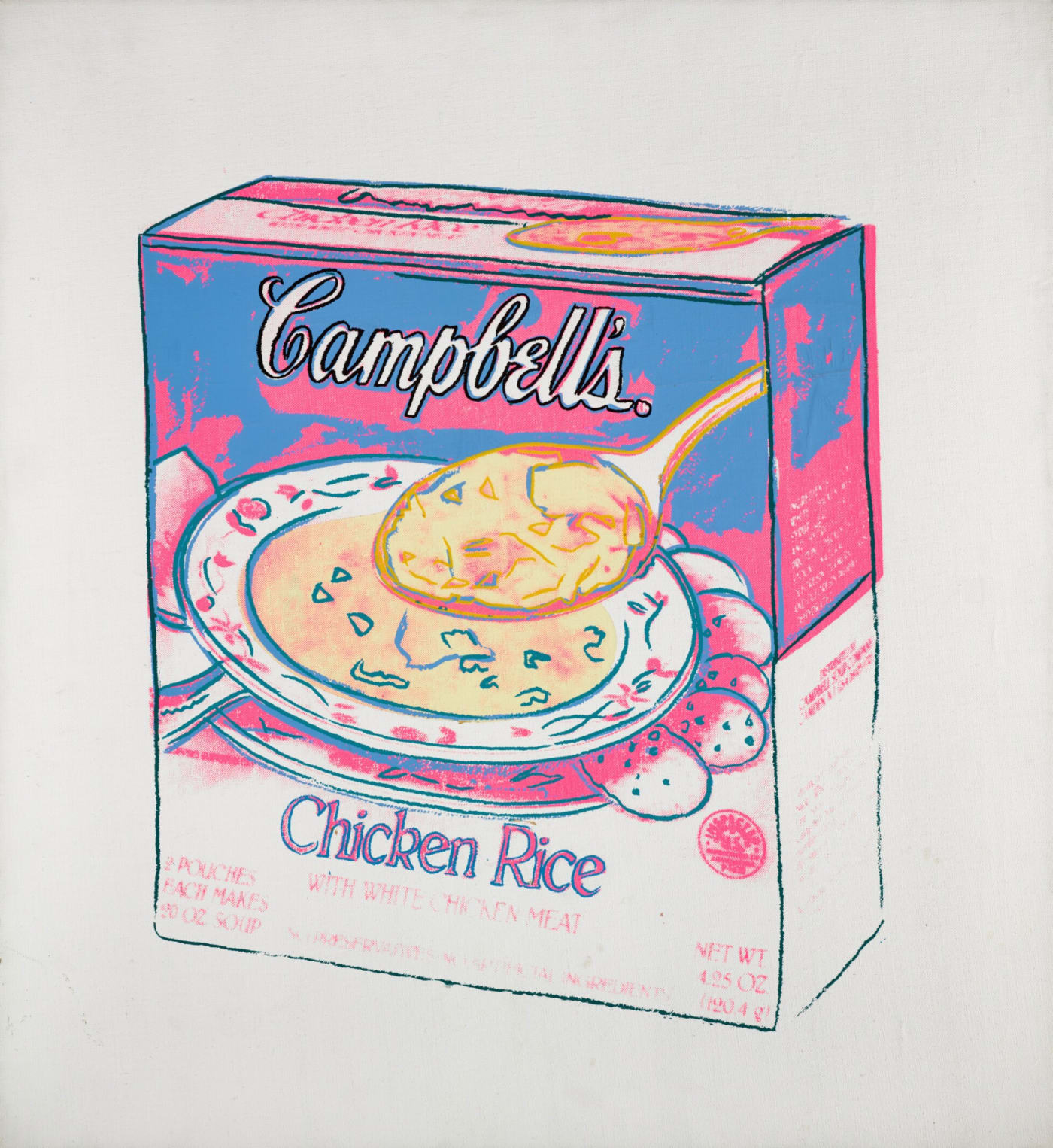 Andy Warhol Campbell's Soup Box Chicken Rice