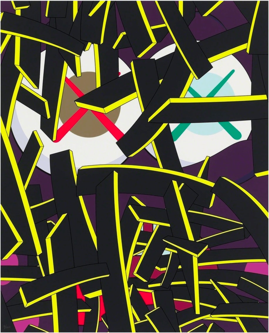 Kaws, Paper Smile, 2012