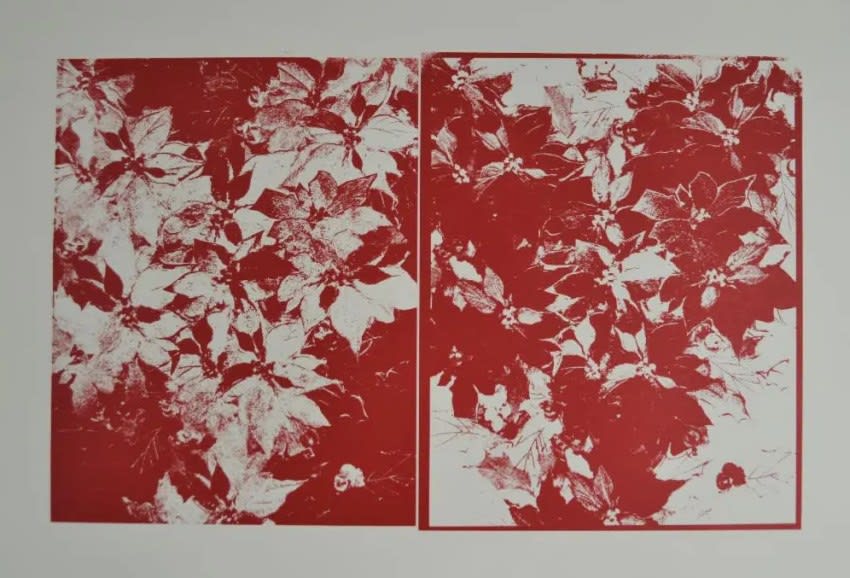 Andy Warhol, Poinsettias F.S. IIIA 52 , 1983