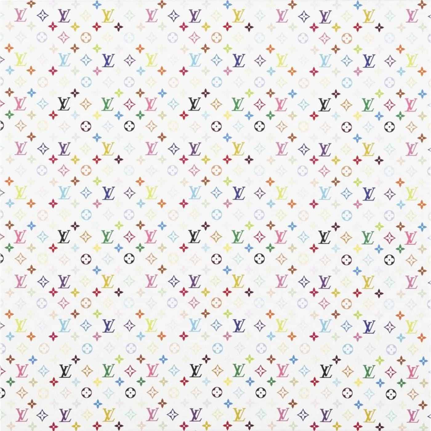 Takashi Murakami, Monogram Mini (multicolour, white), 2007