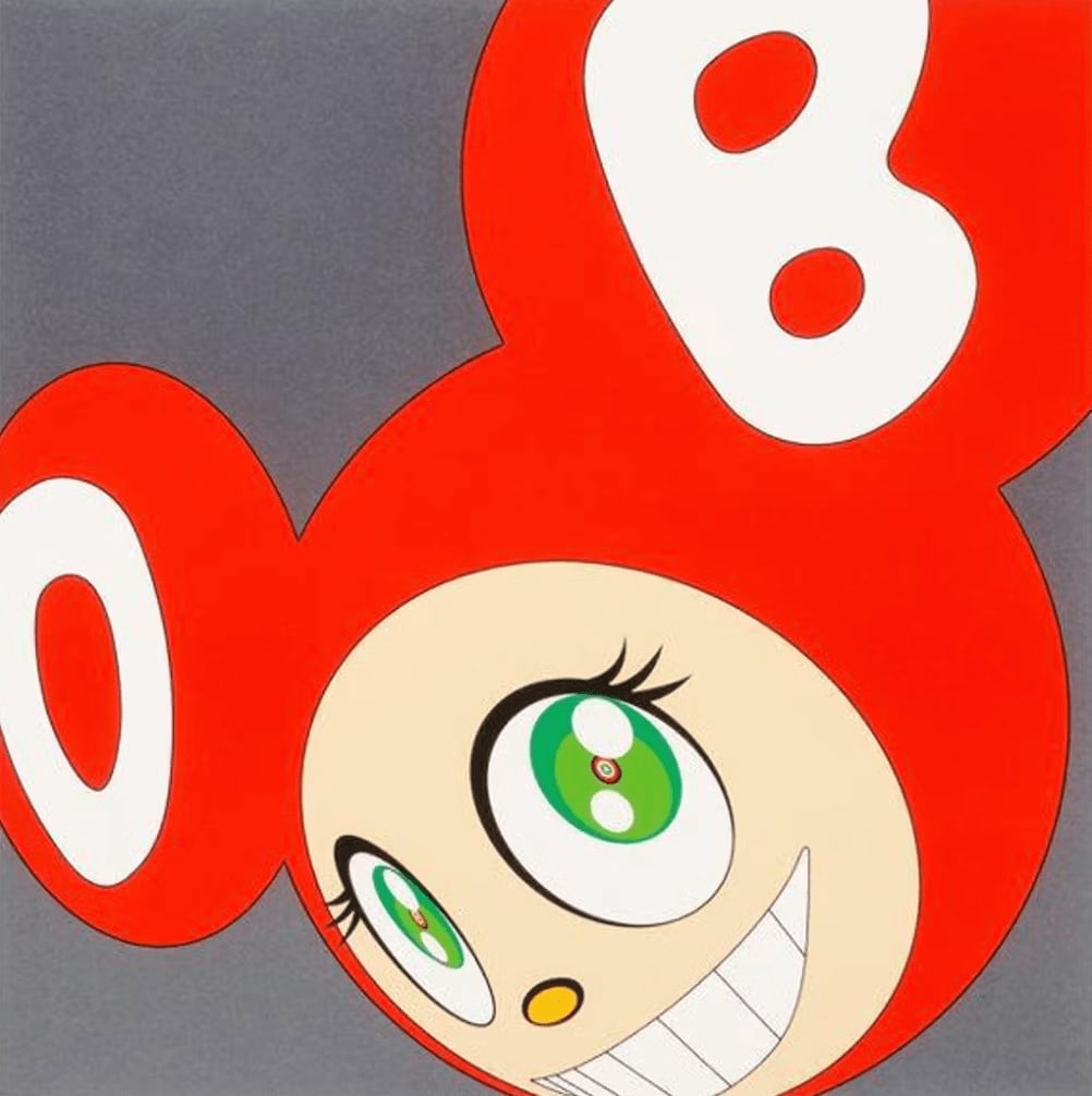 Takashi Murakami, And Then (red), 1999