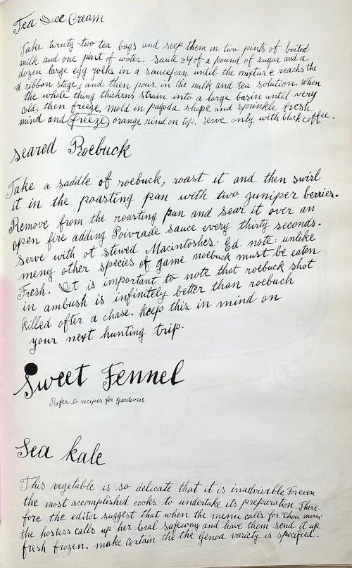 Andy Warhol, Sweet Fennel F.S. IV 135A, from Wild Raspberries,, 1959