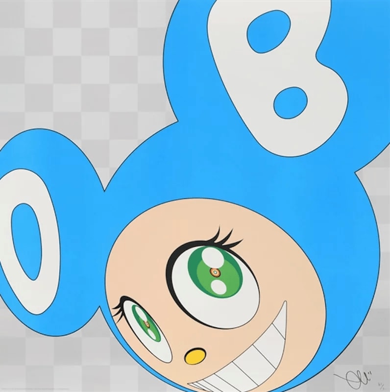 Takashi Murakami, And Then Aqua Blue , 1999