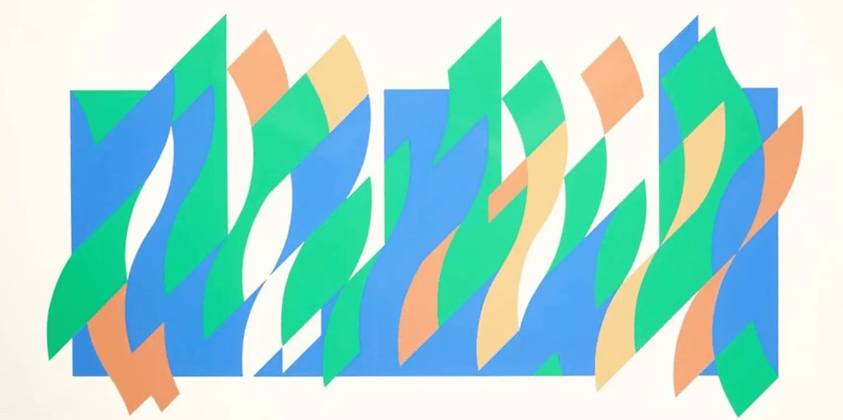 Bridget Riley, Wall Painting , 2007