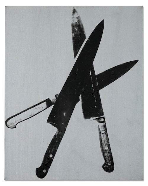 Andy Warhol, Knives, 1981-82