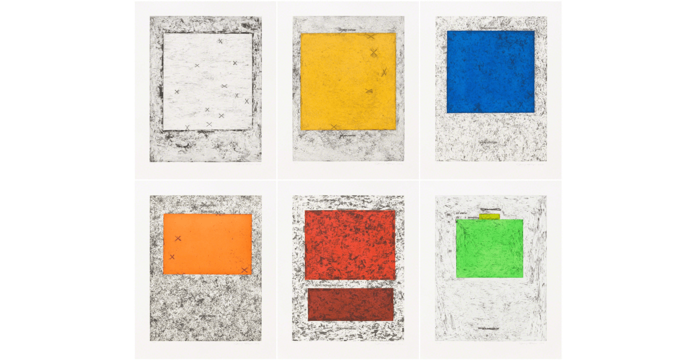 Jenny Holzer, Conclusion (Set of 6), 2016