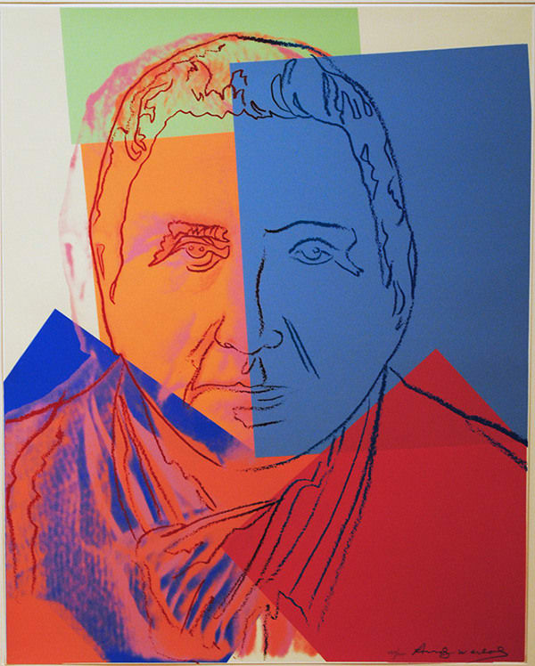 Andy Warhol, Gertrude Stein F.S. II 227, from Ten Portraits Of Jews Of The Twentieth Century, 1980