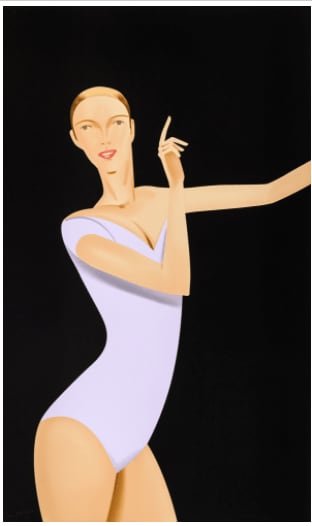 Alex Katz, Dancer 1, 2019