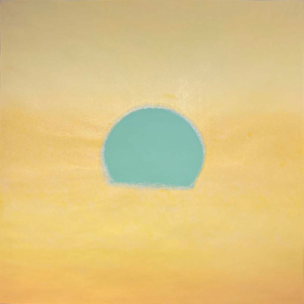 Andy Warhol, Sunset F.S. II 85 - 88 Blue, 1972