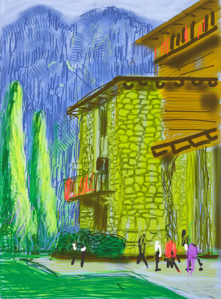 David Hockney, The Yosemite Suite No. 1, 2010