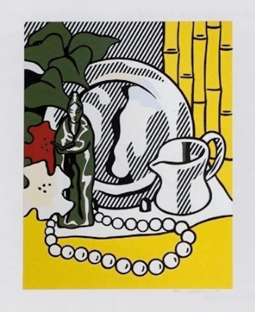 Roy Lichtenstein, Still Life With Figurine (C. 128) , 1974