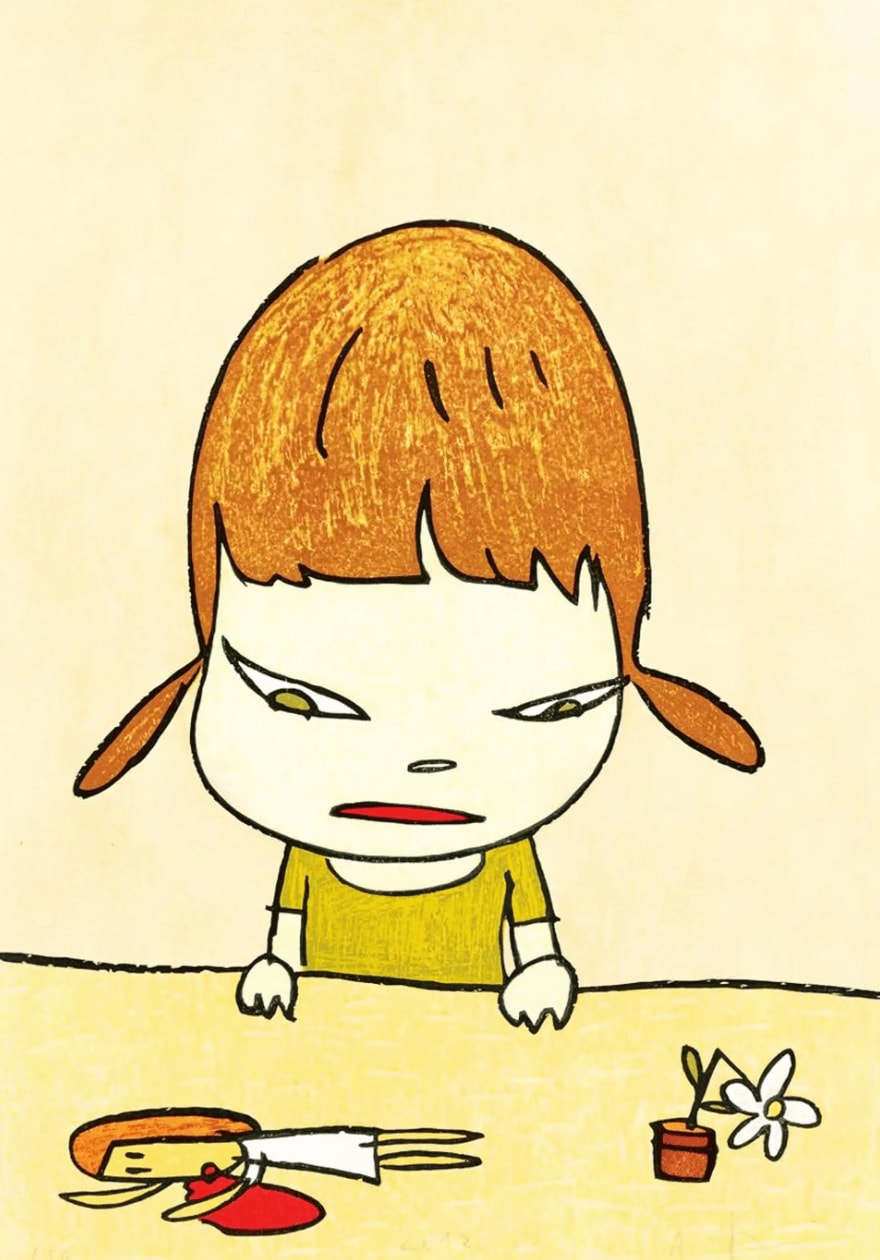Yoshitomo Nara, Broken Treasures, 2012