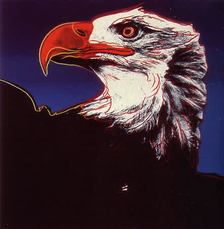 Andy Warhol, Bald Eagle F.S. II 296, 1983
