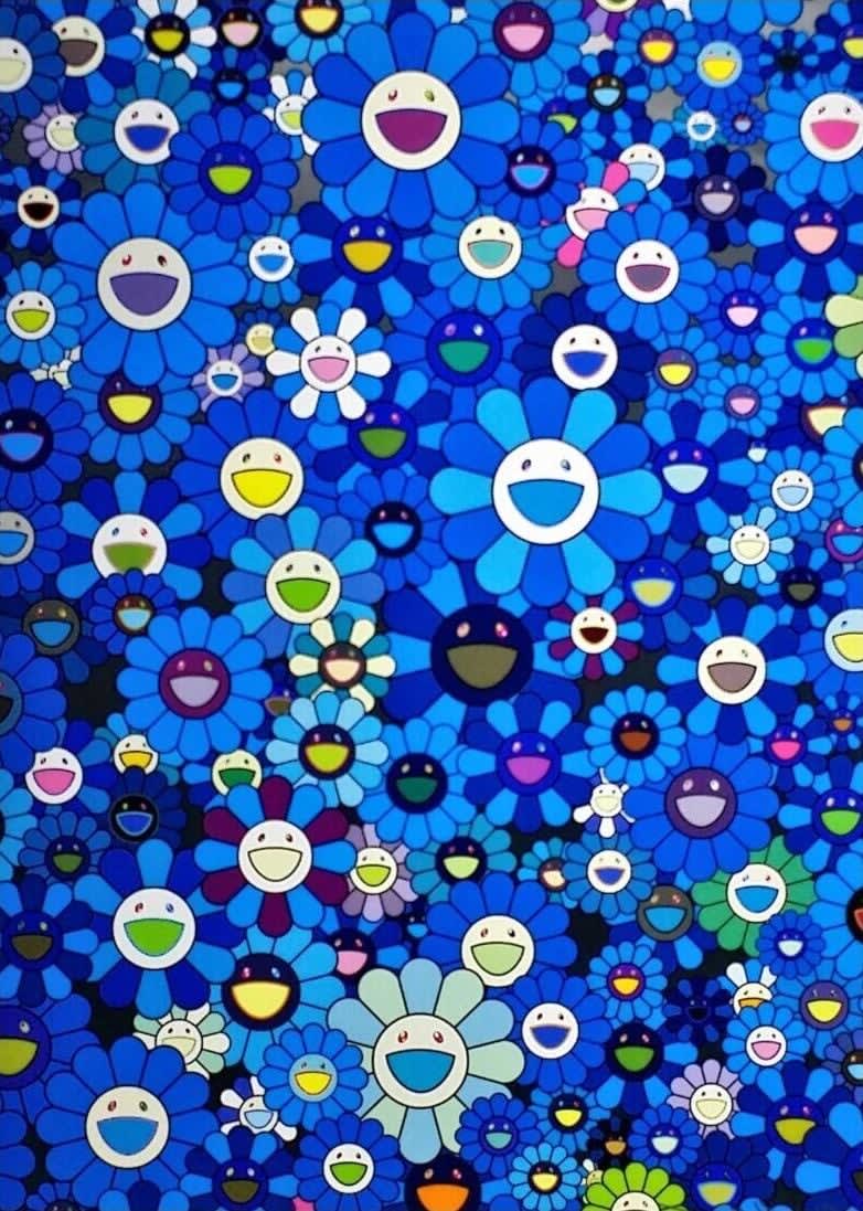 Takashi Murakami, An Homage To IKB A, 2011