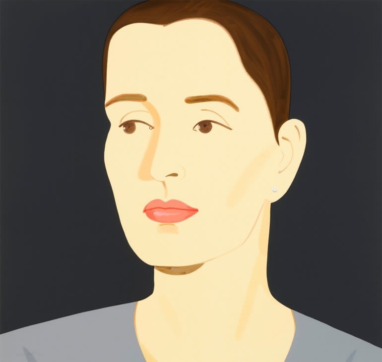 Alex Katz, Vivien, 2012