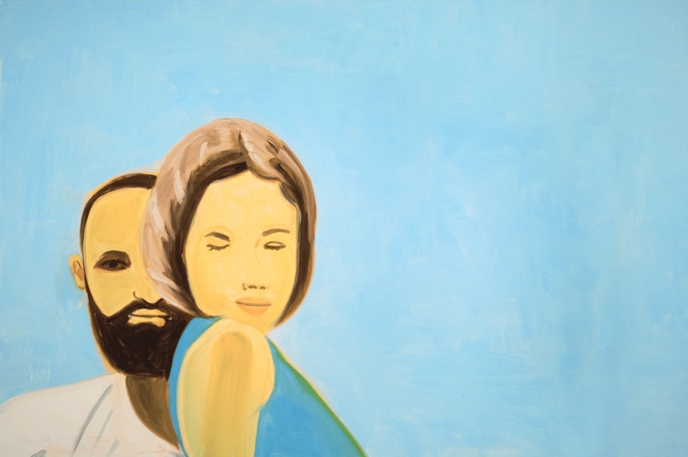 Alex Katz, White Lotus 4, 2023