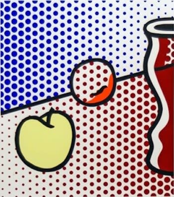 Roy Lichtenstein, Still Life With Red Jar (C.291) , 1994