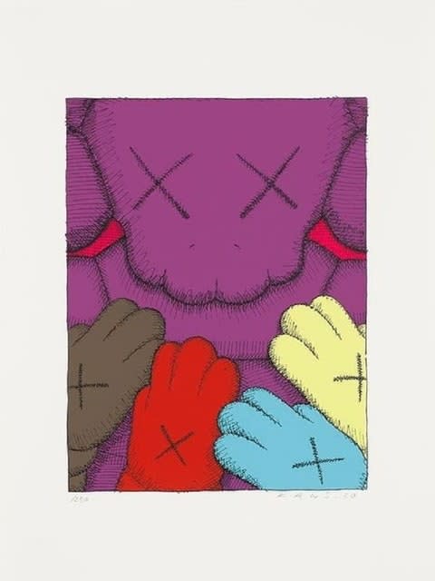KAWS, Urge VIII (purple), 2020