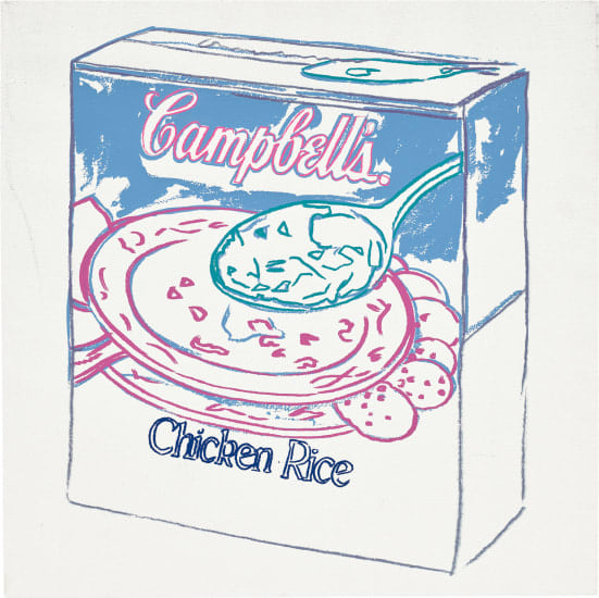Andy Warhol, Chicken Rice Soup, 1986