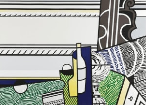 Roy Lichtenstein, Still Life With Crystal Bowl (C. 150), 1976