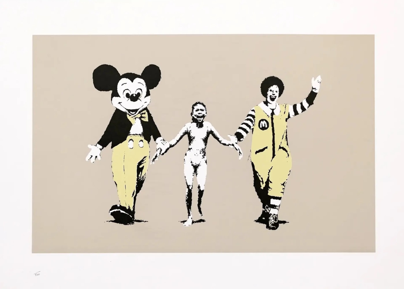Banksy, Napalm Unsigned, 2004
