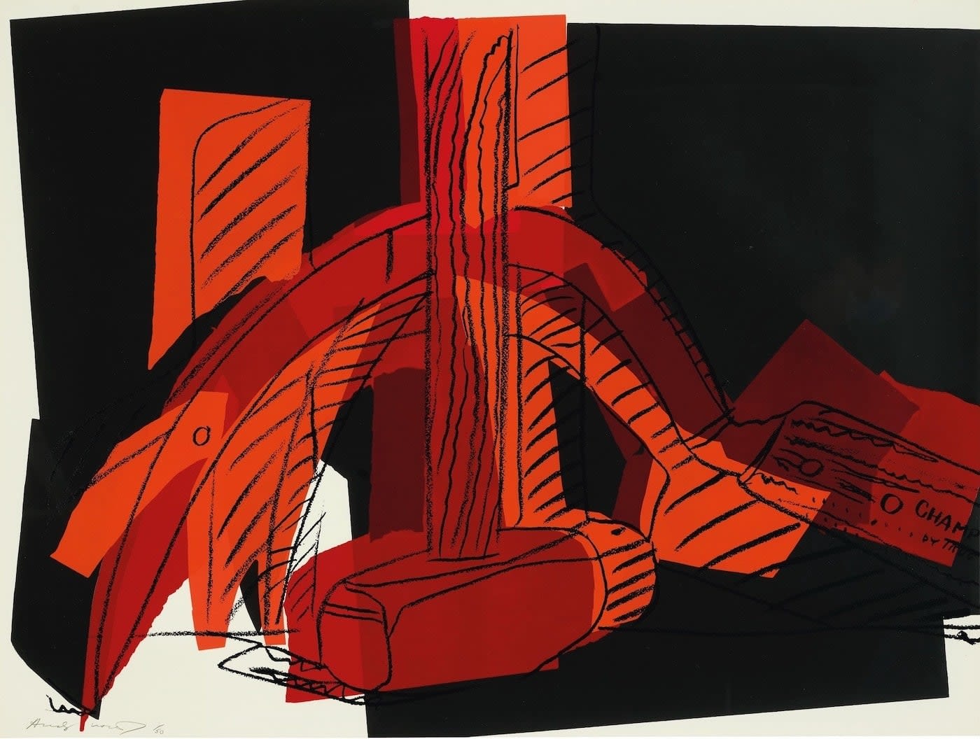 Andy Warhol, Hammer And Sickle (F & S. II 161), 1977