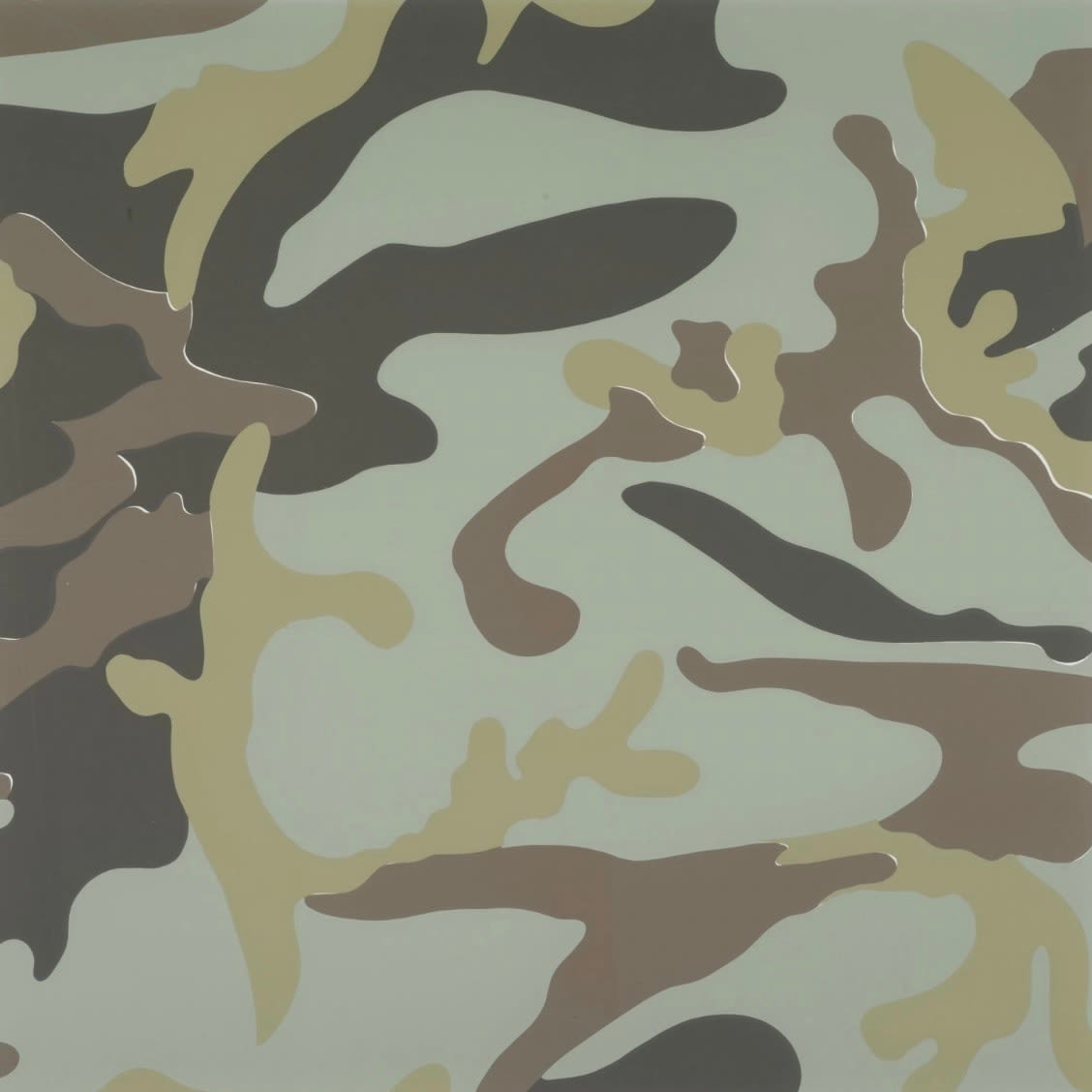 Andy Warhol, Camouflage Trial Proof TP 53/84, 1987