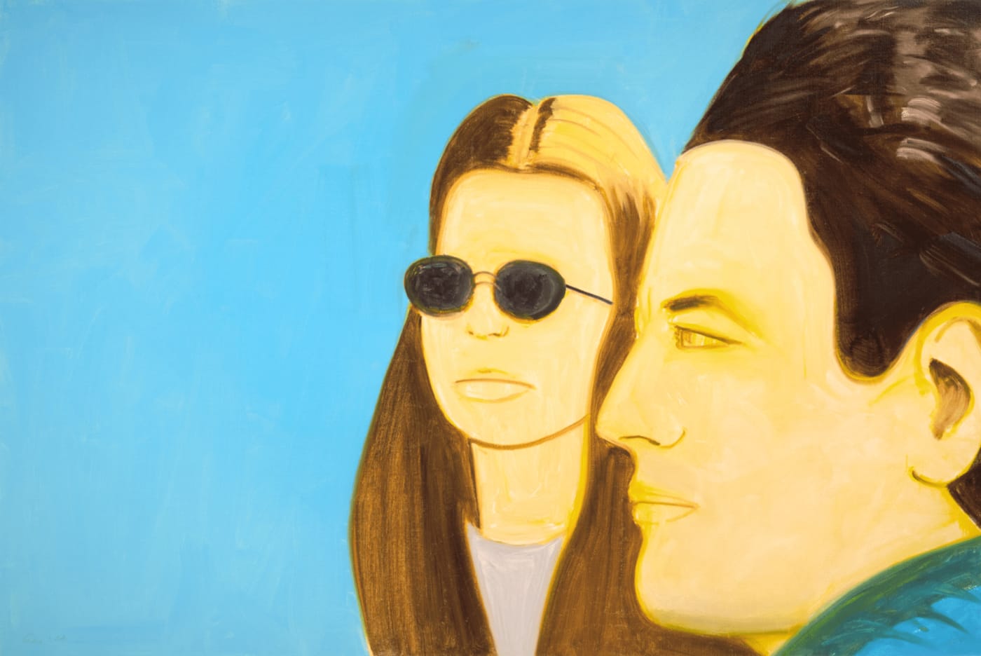 Alex Katz, White Lotus 1, 2023