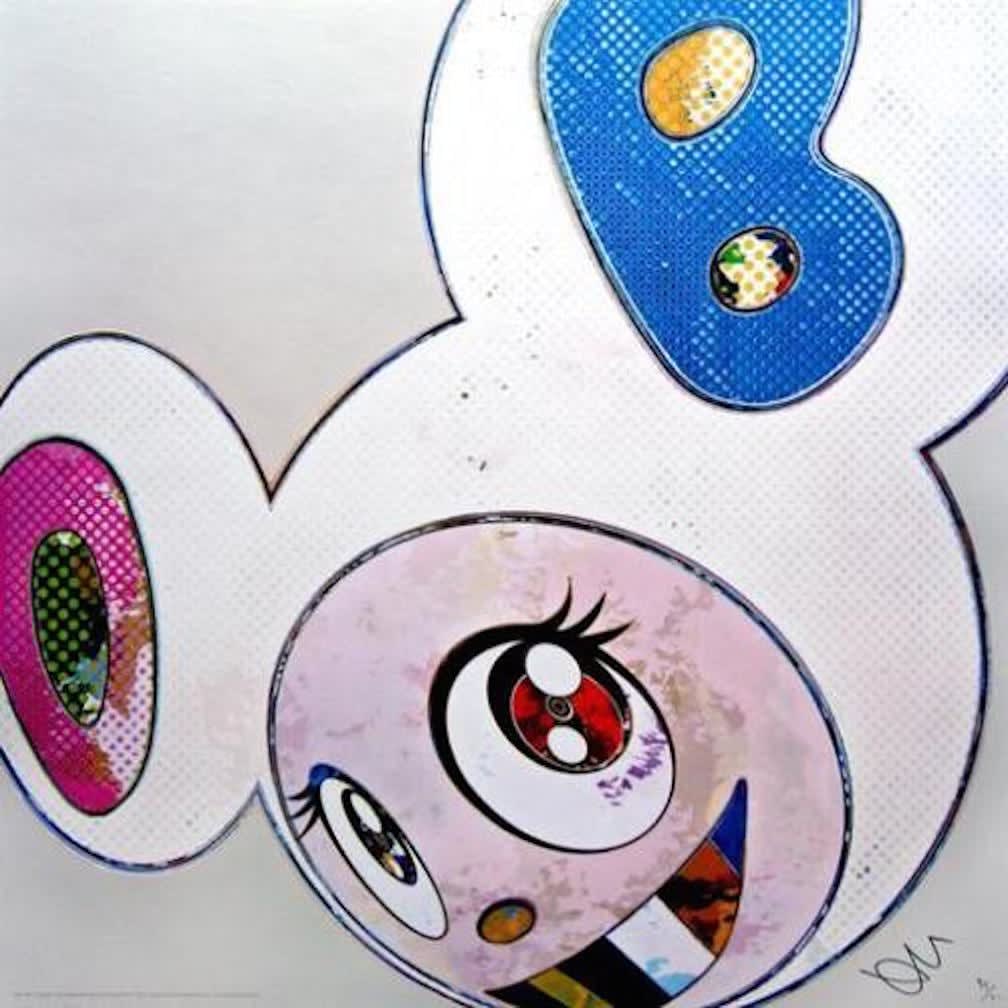 Takashi Murakami, And Then 3000 (White)