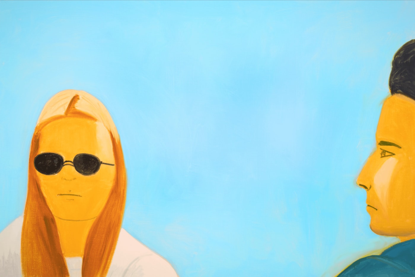 Alex Katz, White Lotus 8, 2023