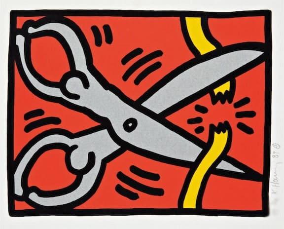 Keith Haring, Pop Shop III (B) (Littmann PP. 144) , 1989