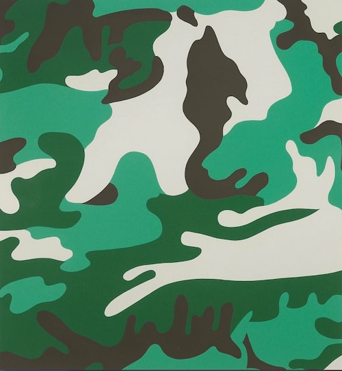 Andy Warhol, Camouflage F.S. II 406 , 1987