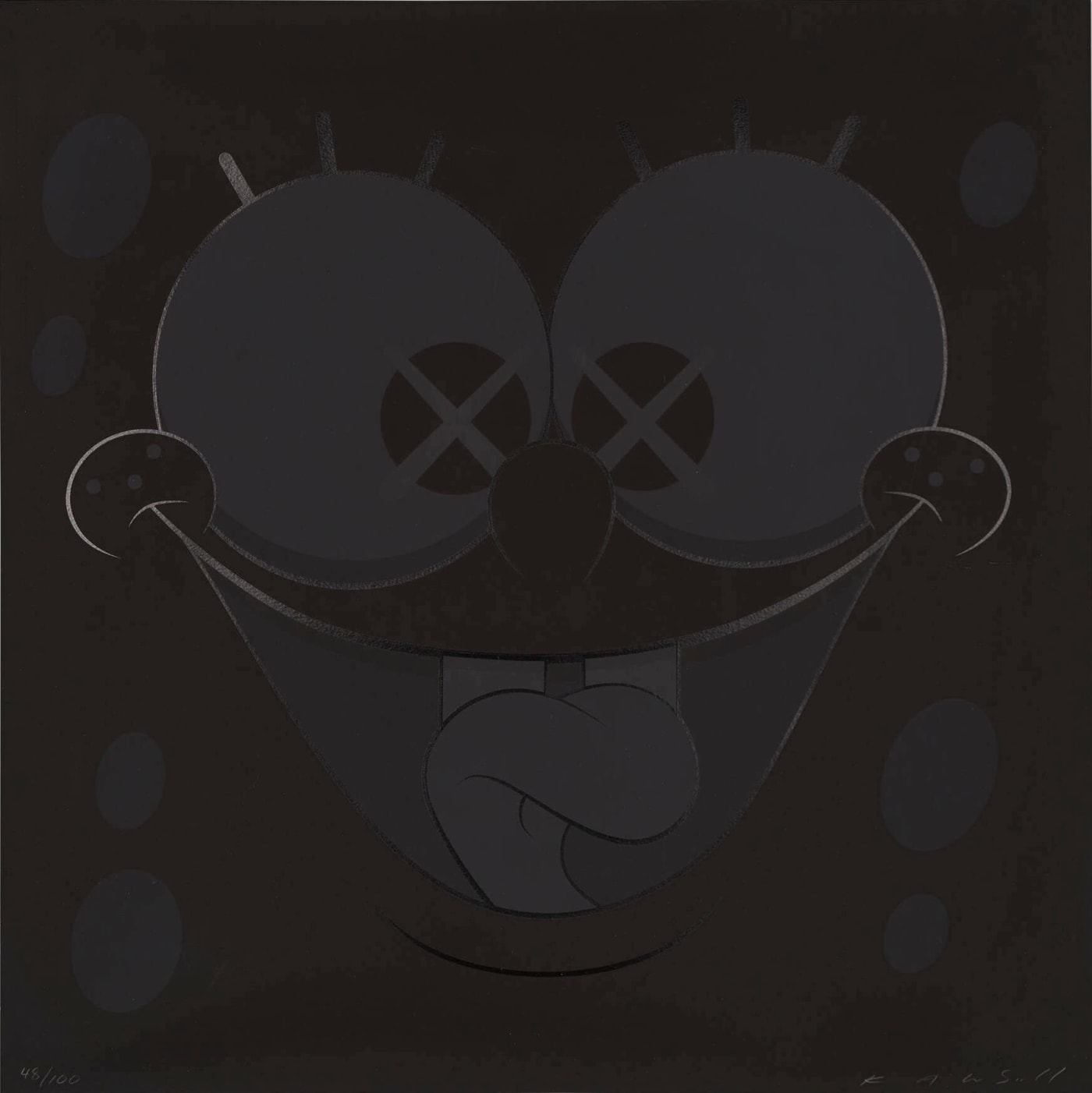 KAWS, Kawsbob (black), 2010