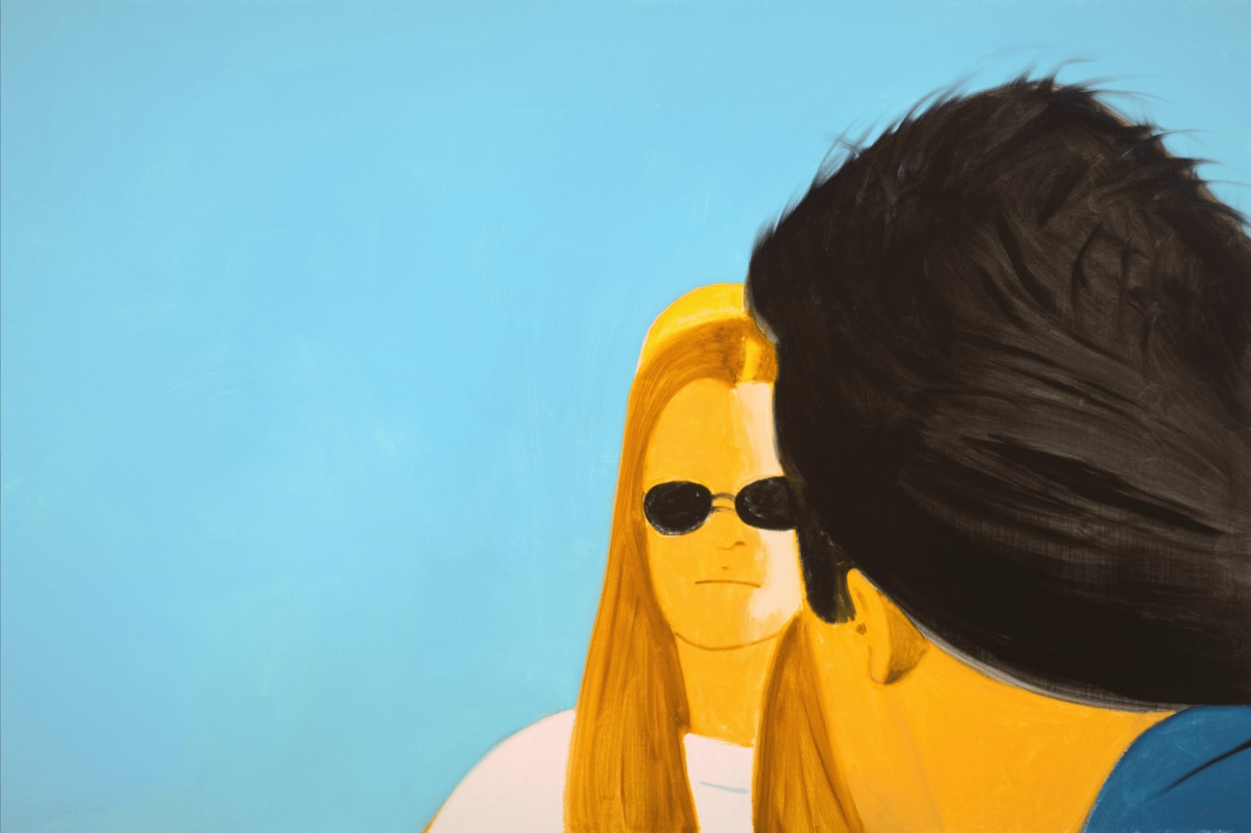 Alex Katz, White Lotus 7, 2023