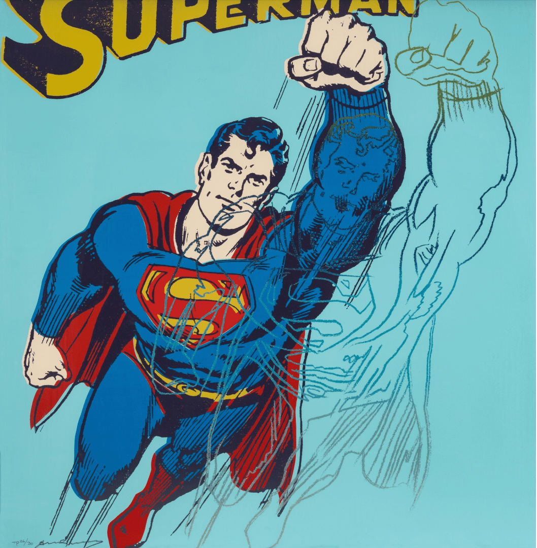 Andy Warhol, Superman Trial Proof TP 26/30 from Myths, 1981