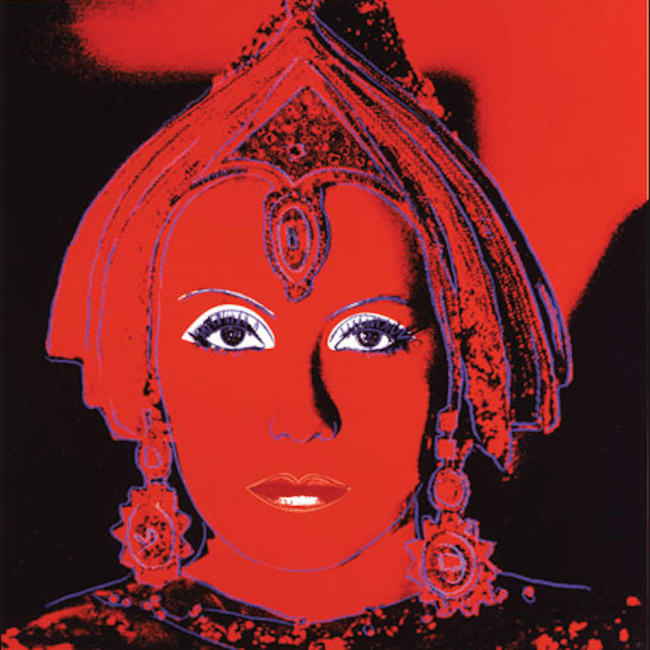 Andy Warhol, The Star F.S. II 258, from Myths, 1981