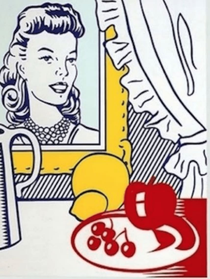Roy Lichtenstein, Still Life With Portrait (C.131), 1974