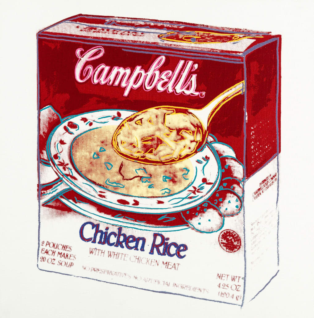 Andy Warhol, Chicken Rice Soup, 1986