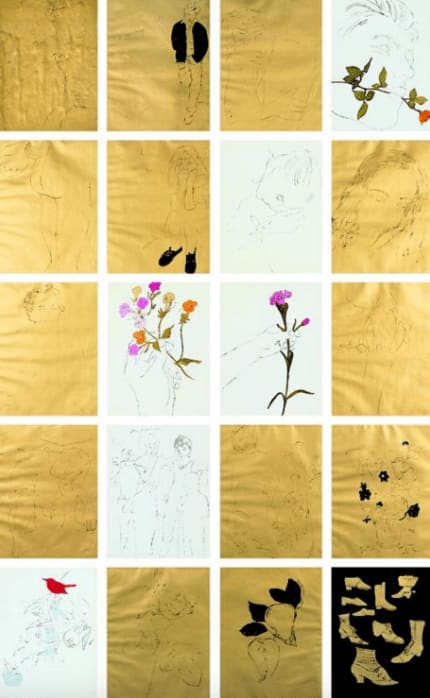 Andy Warhol, A Gold Book F.S. IV 106-124, 1957