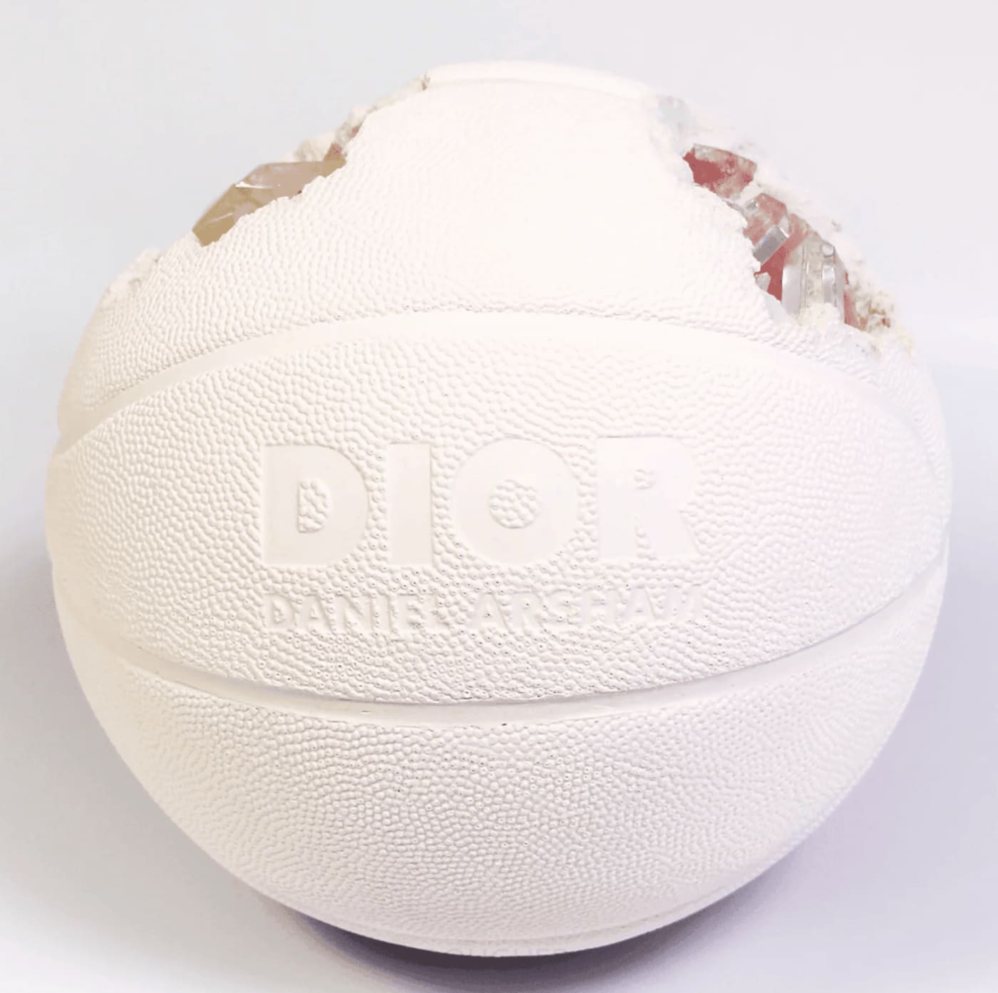 Daniel Arsham, Dior Relic Eroded Basketball, 2020