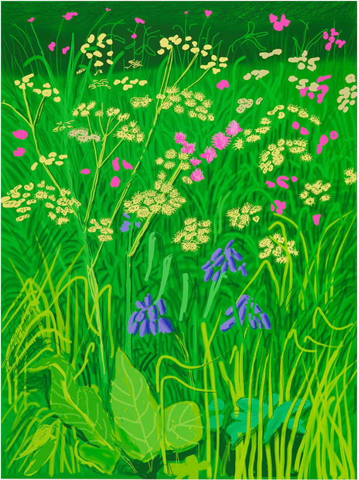 David Hockney, 17th of May From 'The Arrival of Spring in Woldgate, East Yorkshire, 2011
