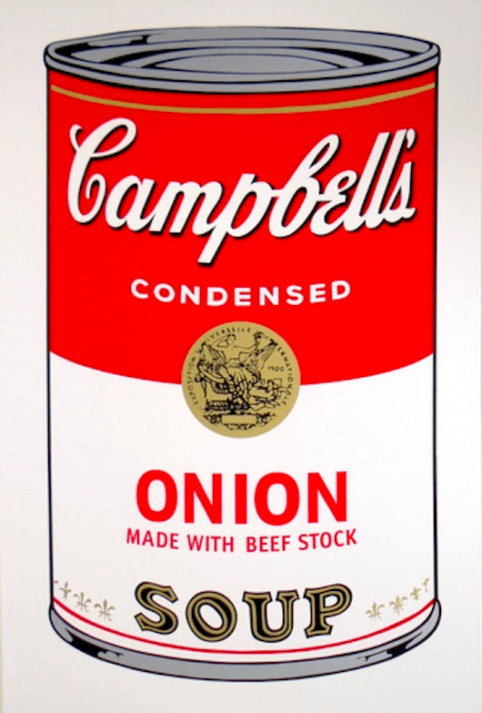 Andy Warhol, Onion Soup F.S. II 47, 1968