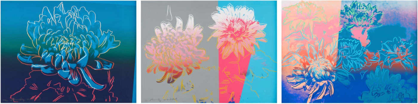 Andy Warhol, Kiku F.S. II 307-309, 1983