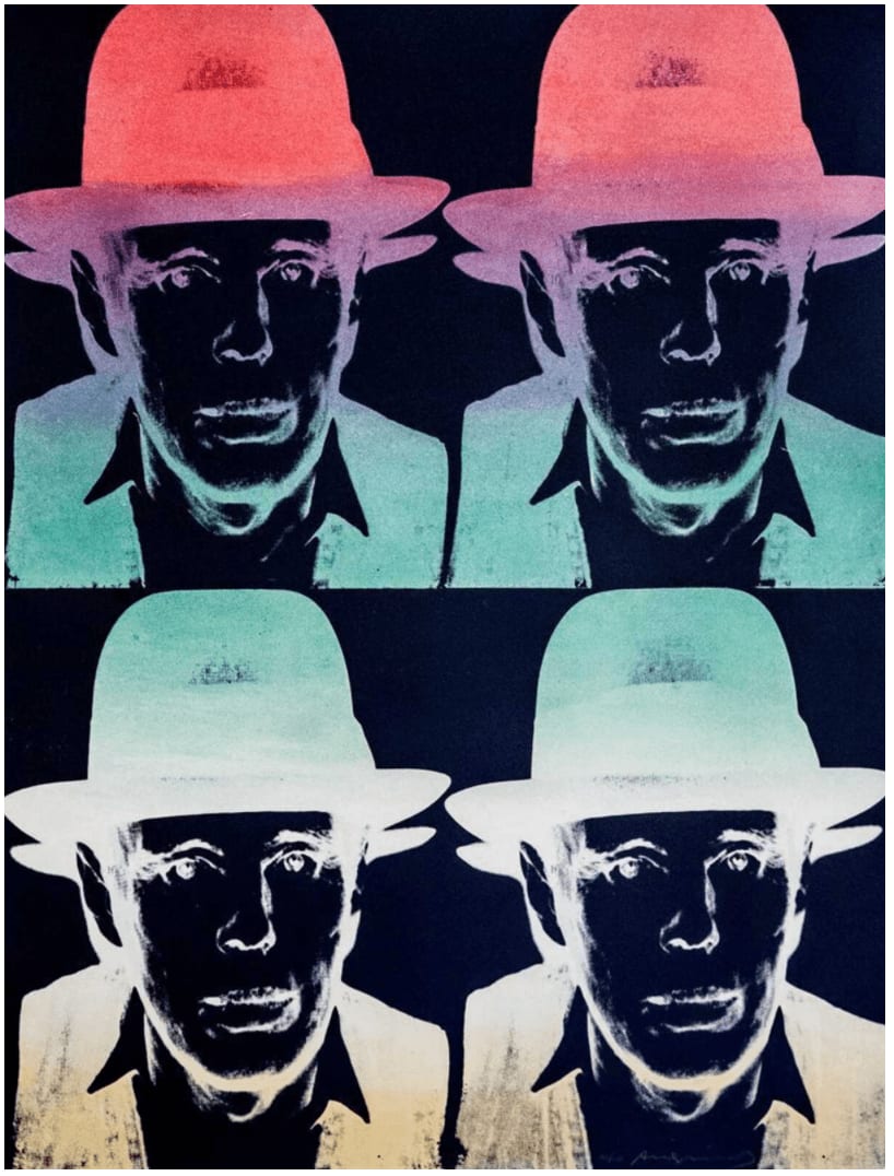 Andy Warhol, Joseph Beuys F.S. II 243 , State II, 1980-83