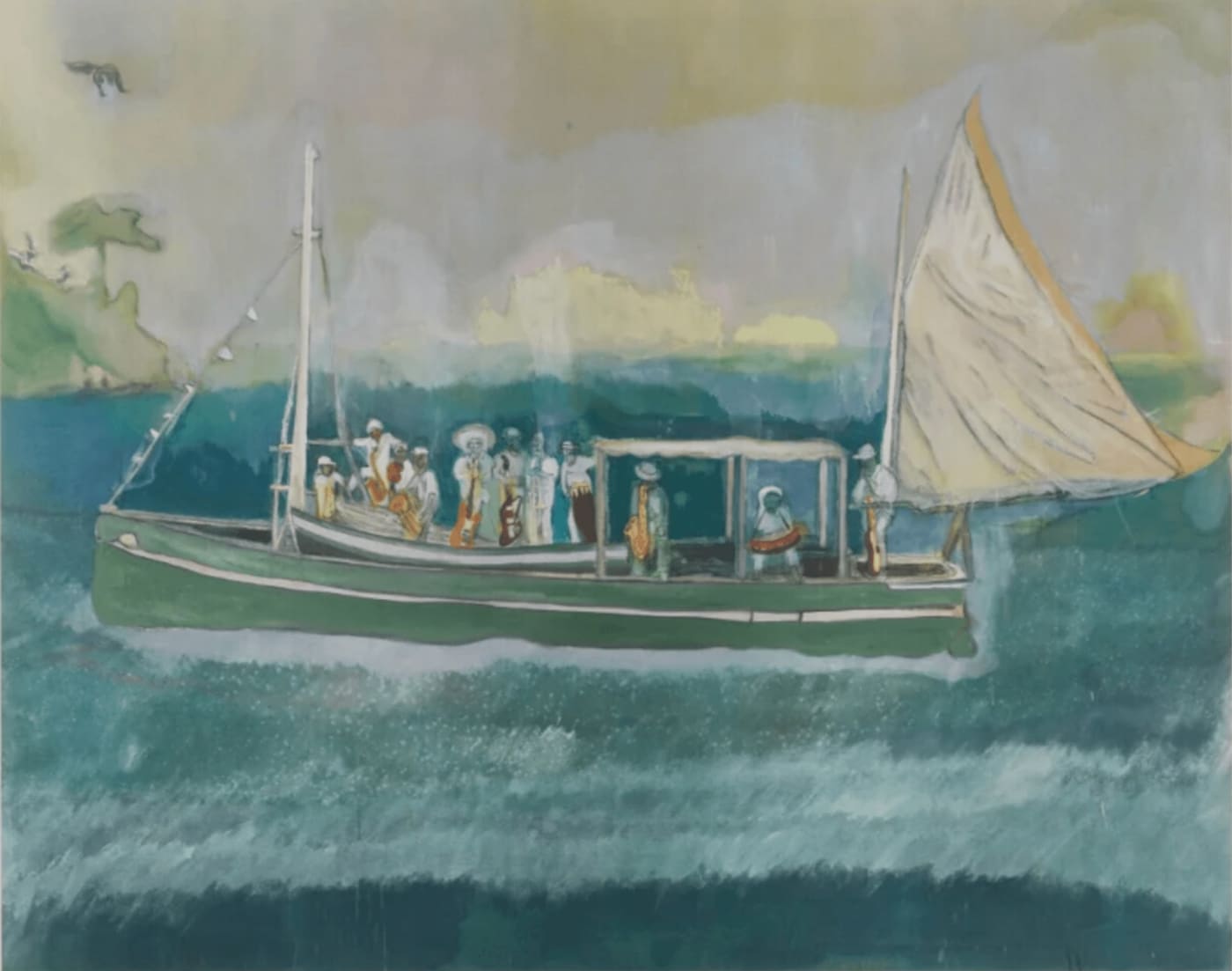 Peter Doig, D2-2B House of Music, 2023