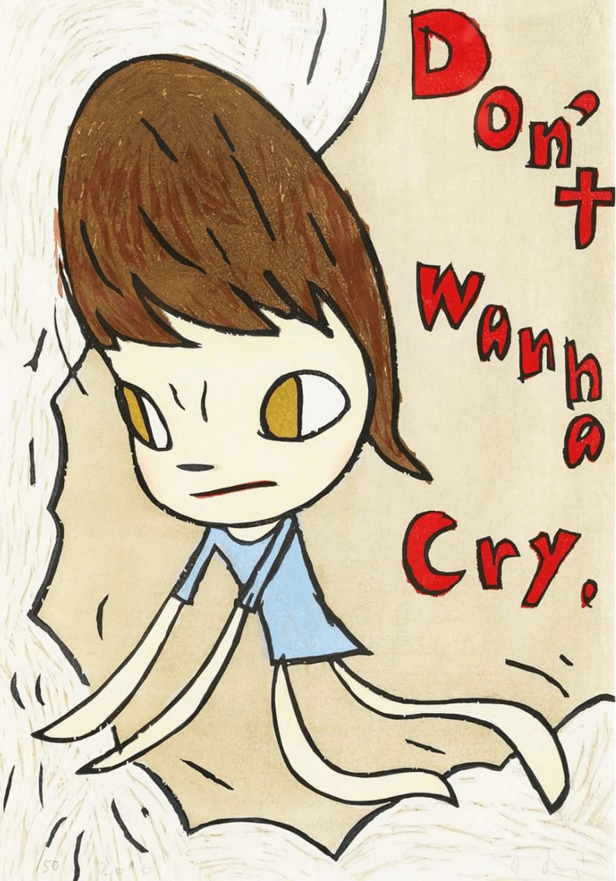 Yoshitomo Nara, Don't Wanna Cry, 2010