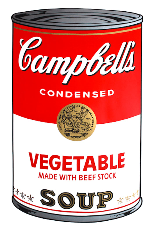 Andy Warhol, Vegetable Soup F.S. II 48, 1968