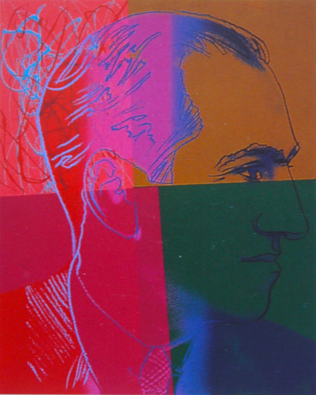 Andy Warhol, George Gershwin F.S. II 231, from Ten Portraits Of Jews Of The Twentieth Century, 1980