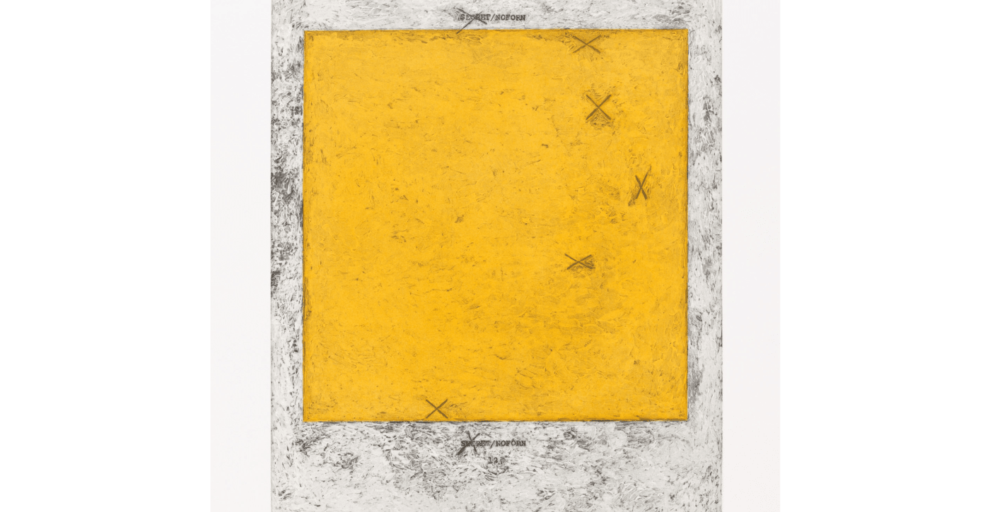 Jenny Holzer, Conclusion yellow, 2016