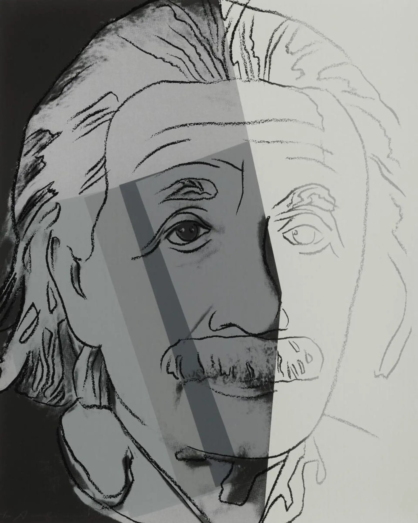 Andy Warhol, Albert Einstein F.S. II 229, from Ten Portraits Of Jews Of The Twentieth Century, 1980